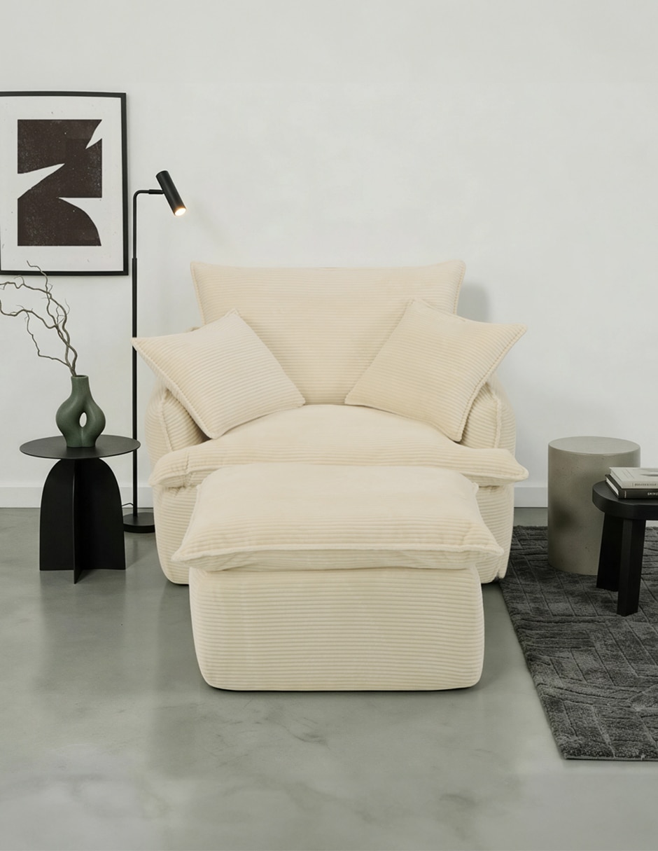 Juego de asiento con taburete Lounge Ilios Innova