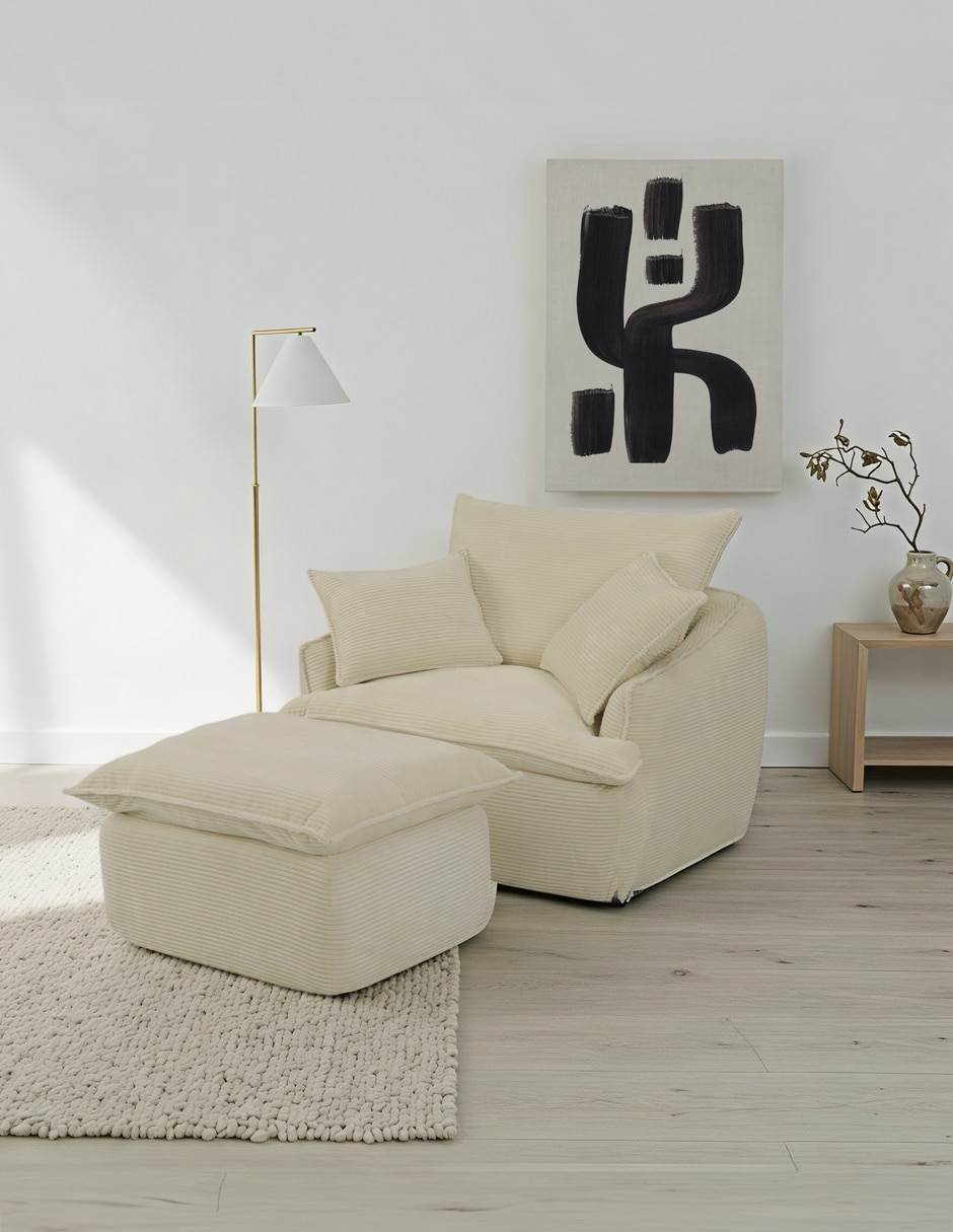 Juego de asiento con taburete Lounge Ilios Innova
