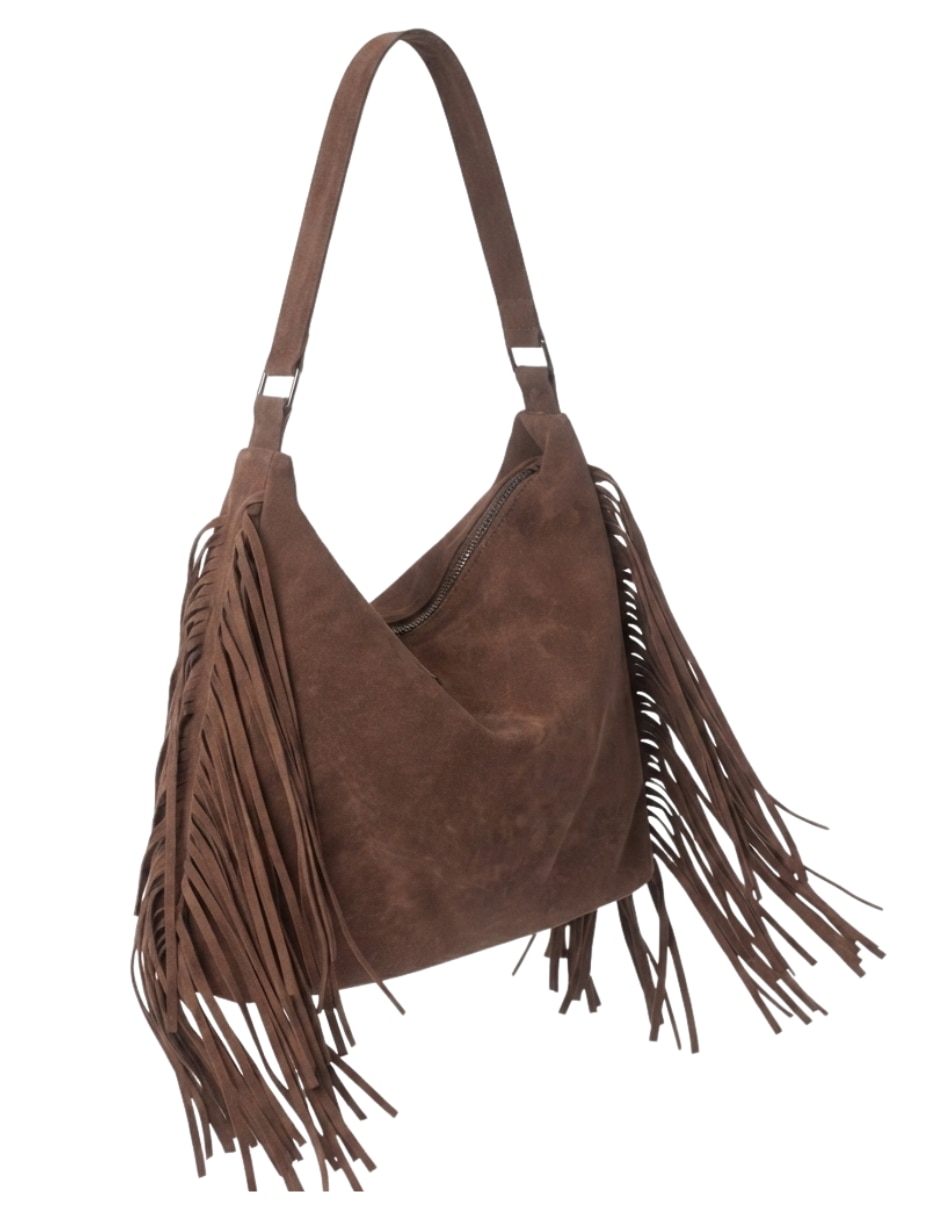 Bolsa hobo de gamuza para mujer 7