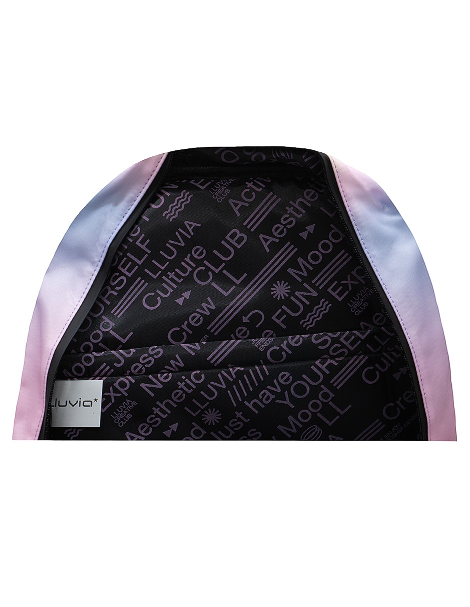 Mochila escolar Lluvia para niña
