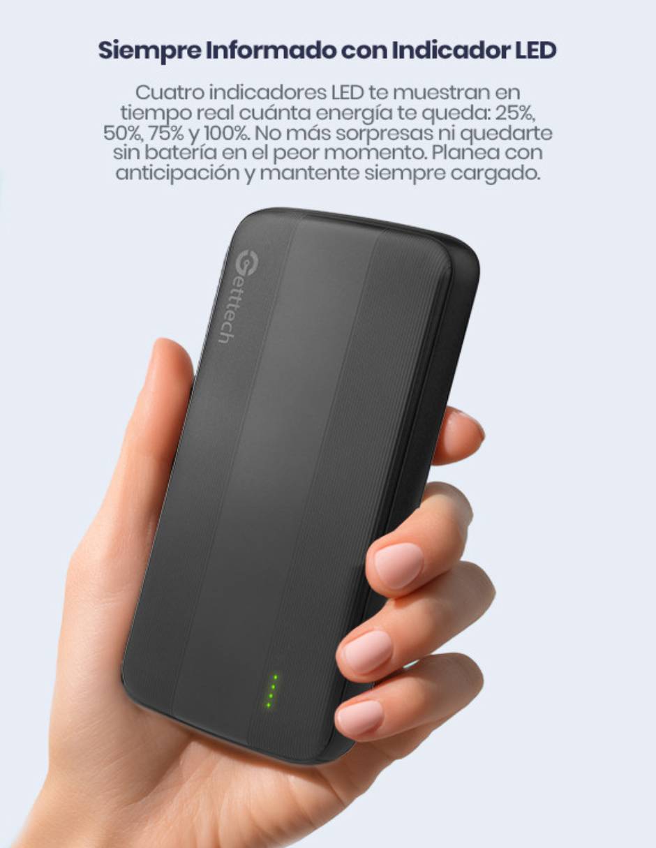 Batería portátil 10000 mAh 13