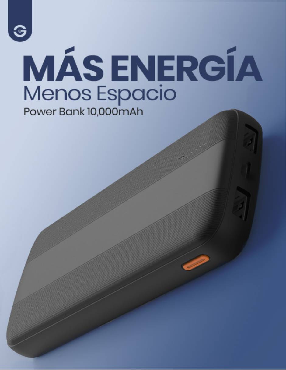 Batería portátil 10000 mAh 3