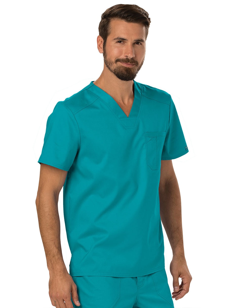 Pijama quirúrgica cherokee estilo ajustado para hombre