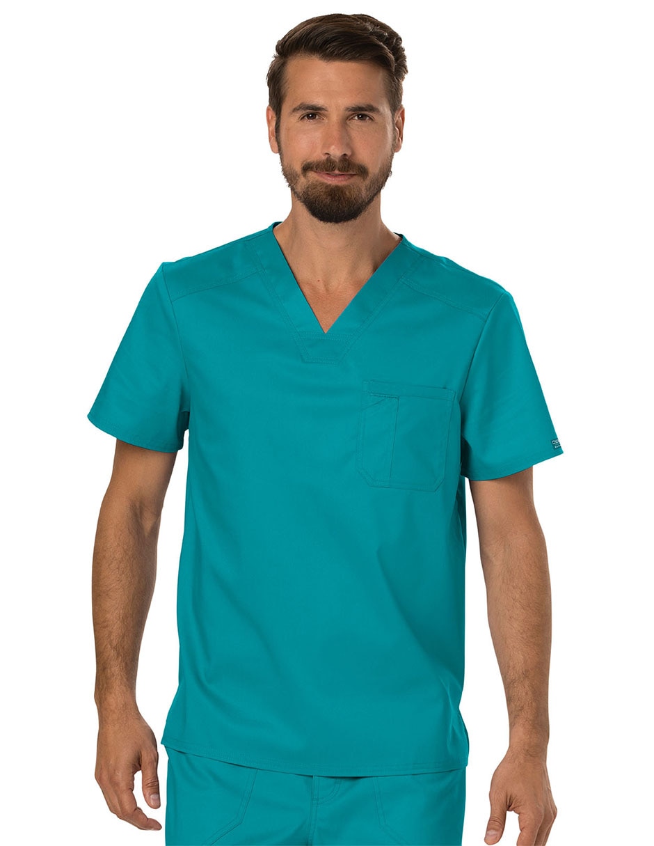 Pijama quirúrgica cherokee estilo ajustado para hombre