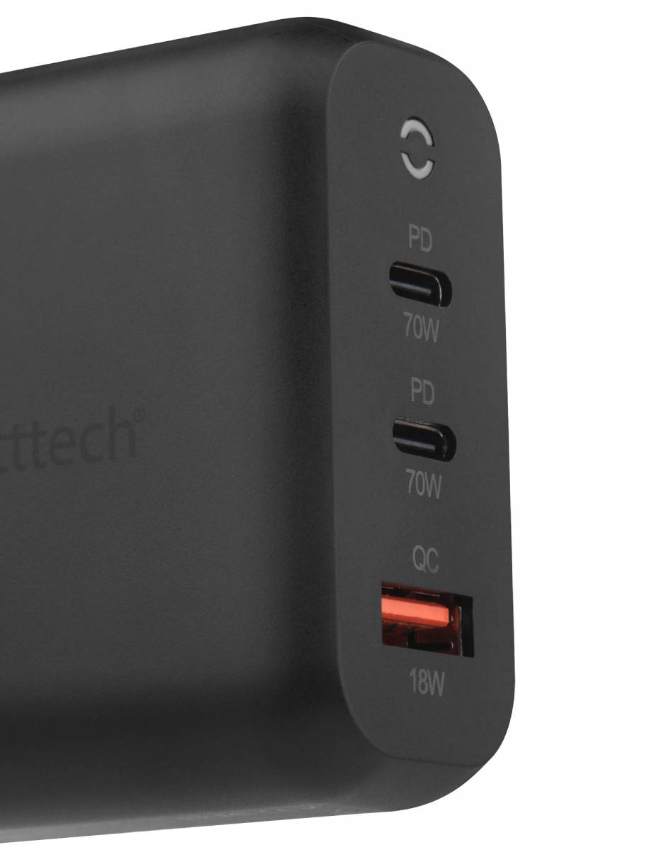 Cargador pared GBD-WC70B USB tipo A + USB tipo C 70 W 15