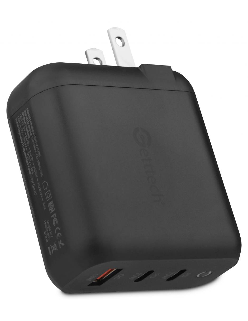 Cargador pared GBD-WC70B USB tipo A + USB tipo C 70 W 10
