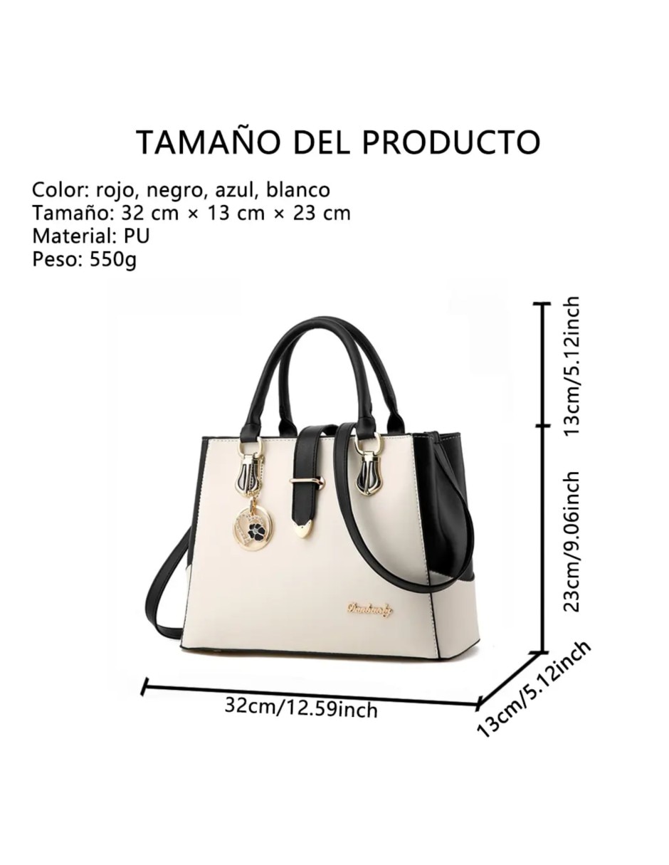 Bolsa crossbody daisy de imitación piel para mujer 3