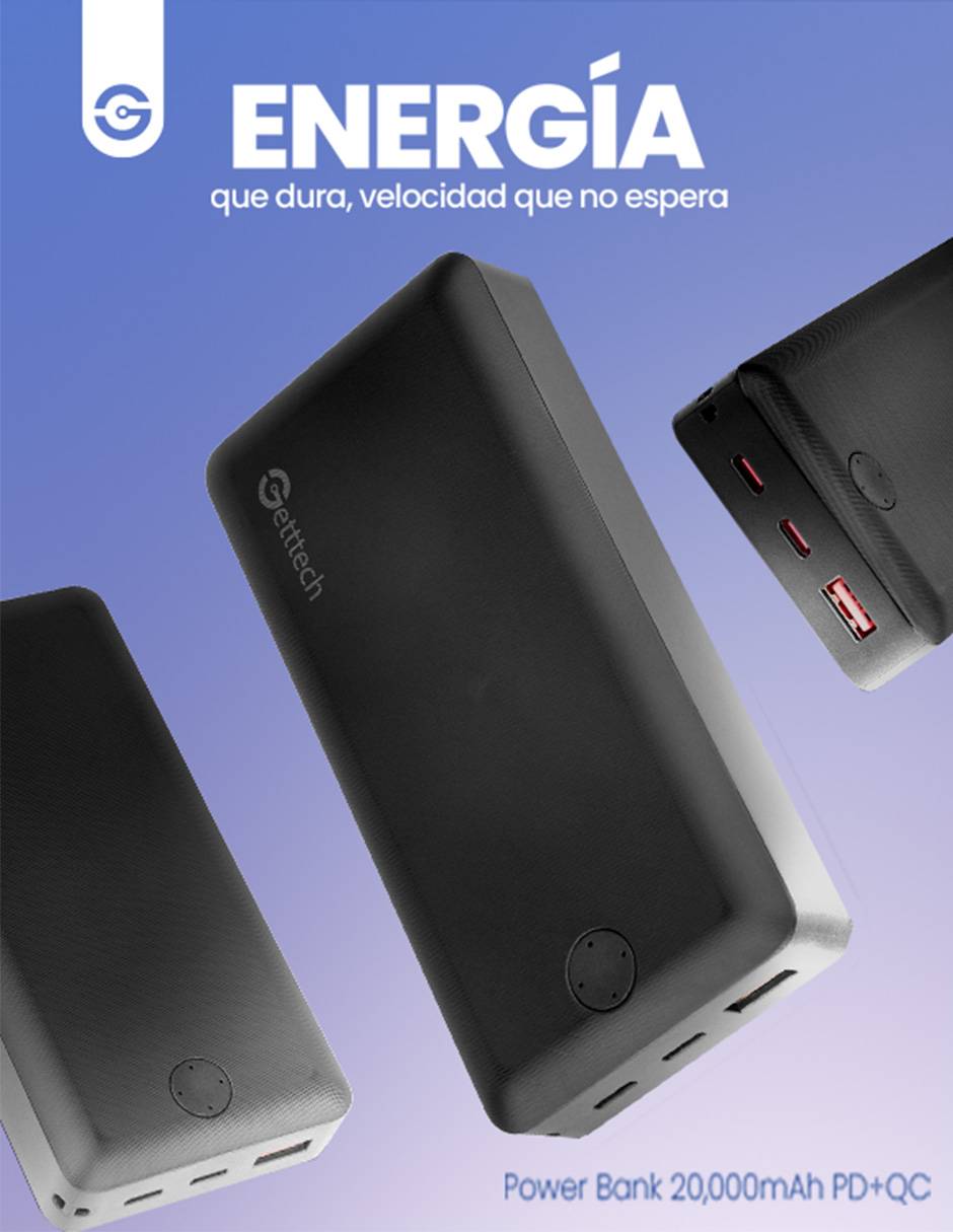 Batería portátil 20000 mAh 7