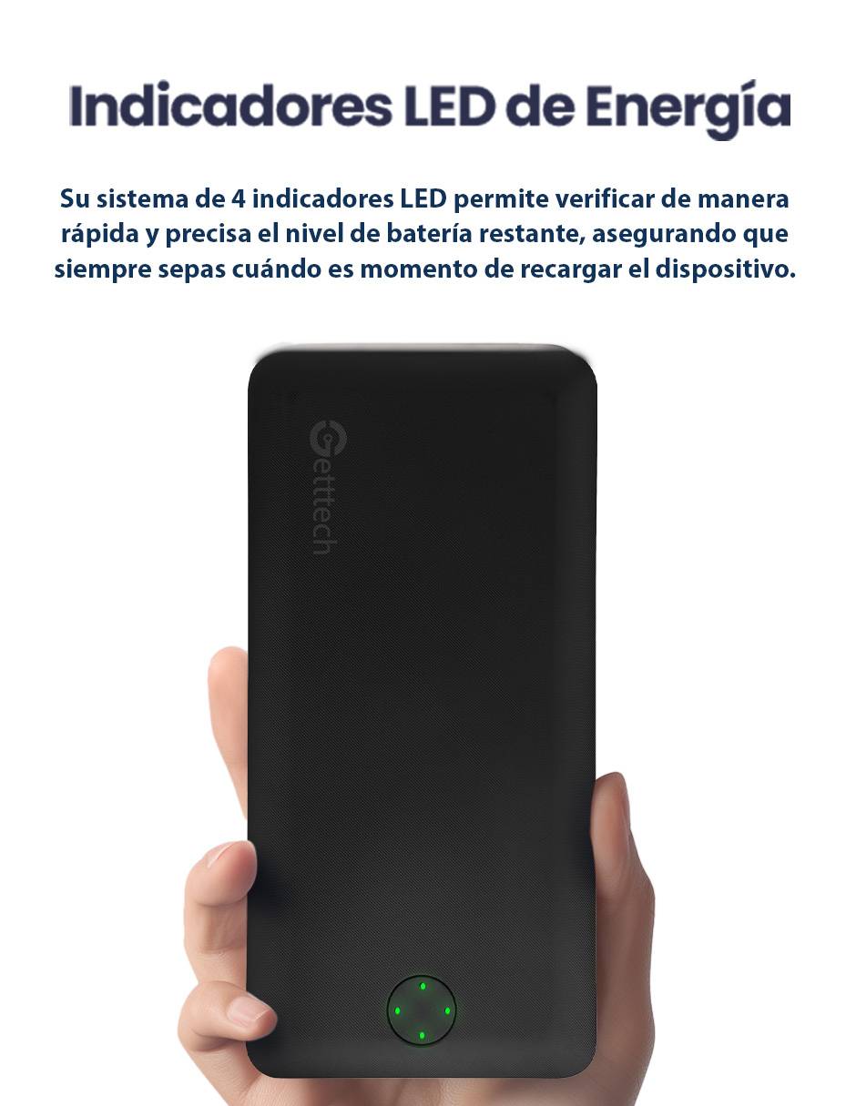 Batería portátil 20000 mAh 9