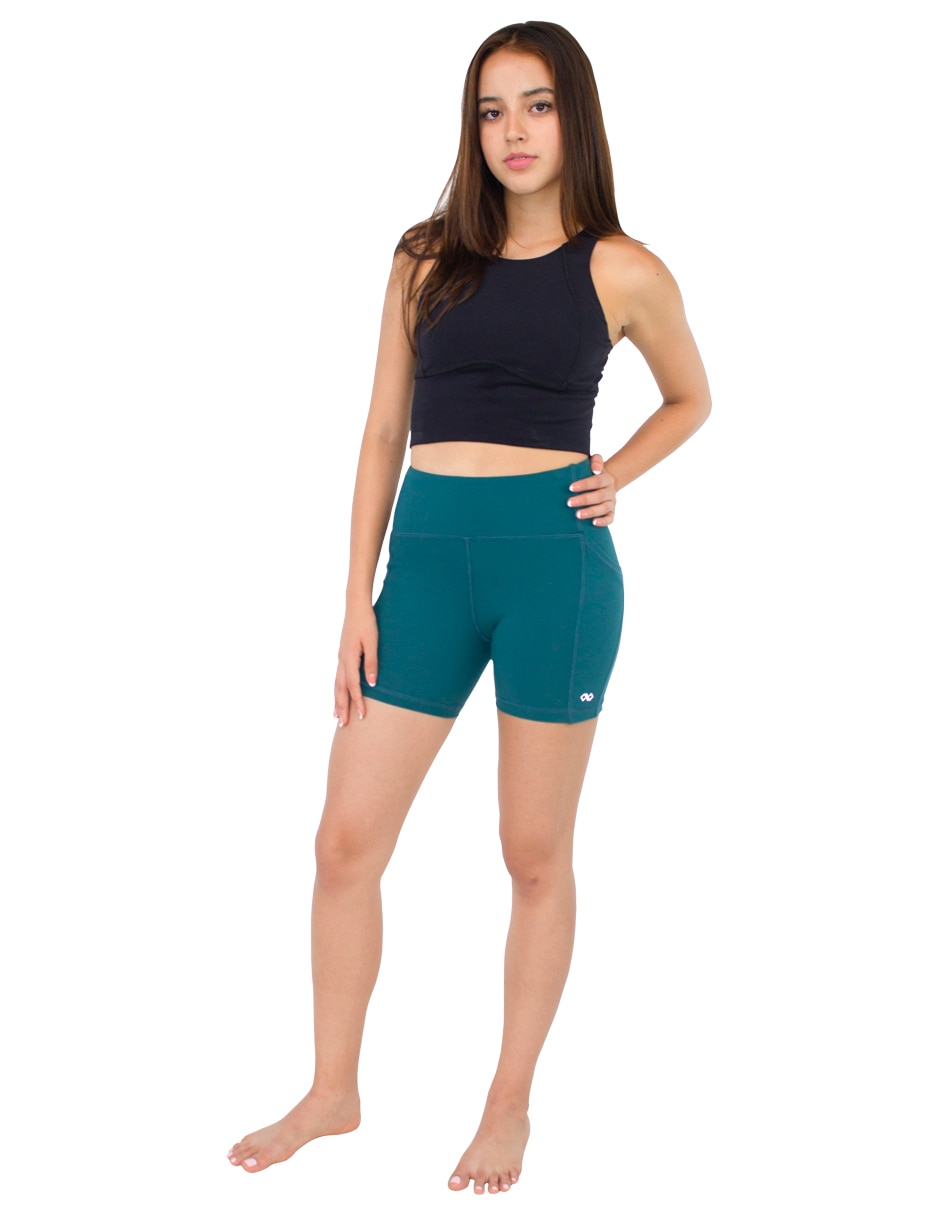 Short con bolsa assh para entrenamiento mujer