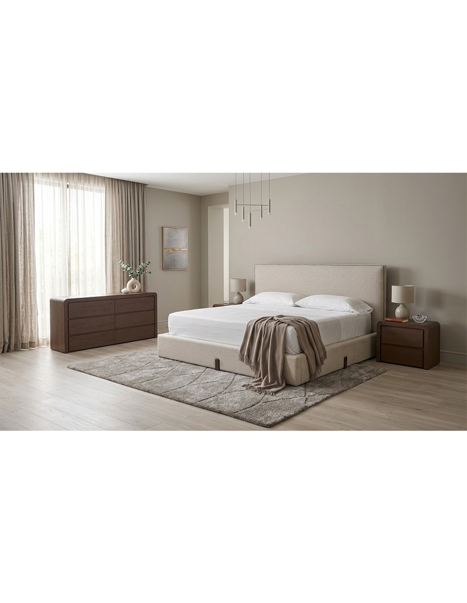 Cómoda de madera álamo 8