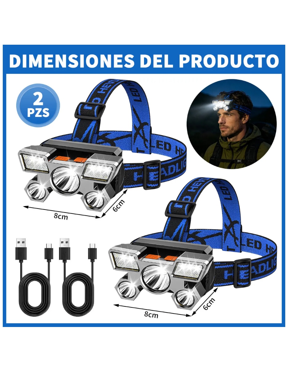 Linterna para cabeza 5