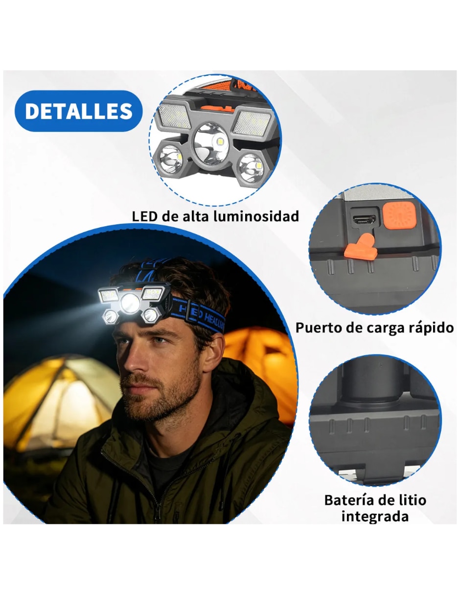 Linterna para cabeza 4