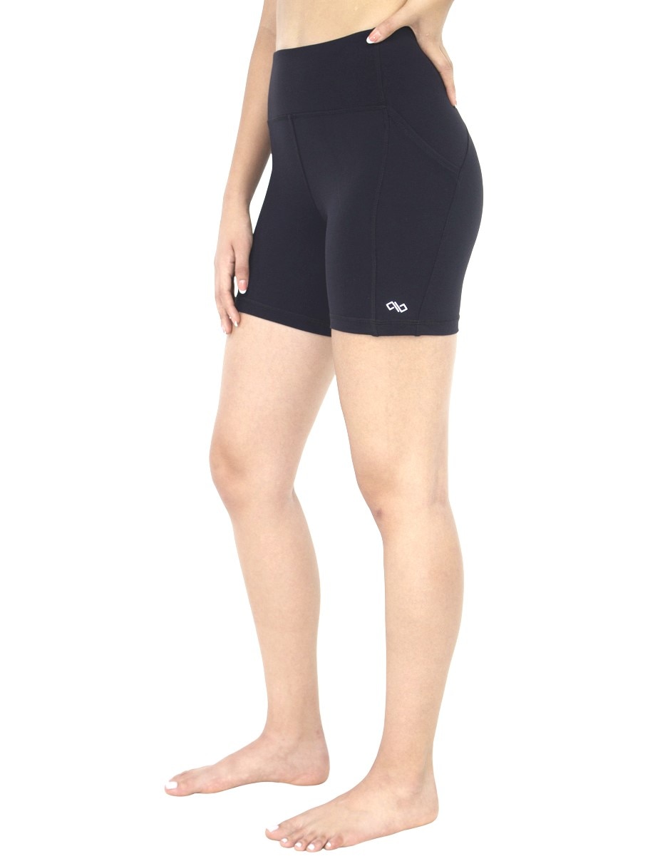 Short con bolsillos assh para entrenamiento mujer