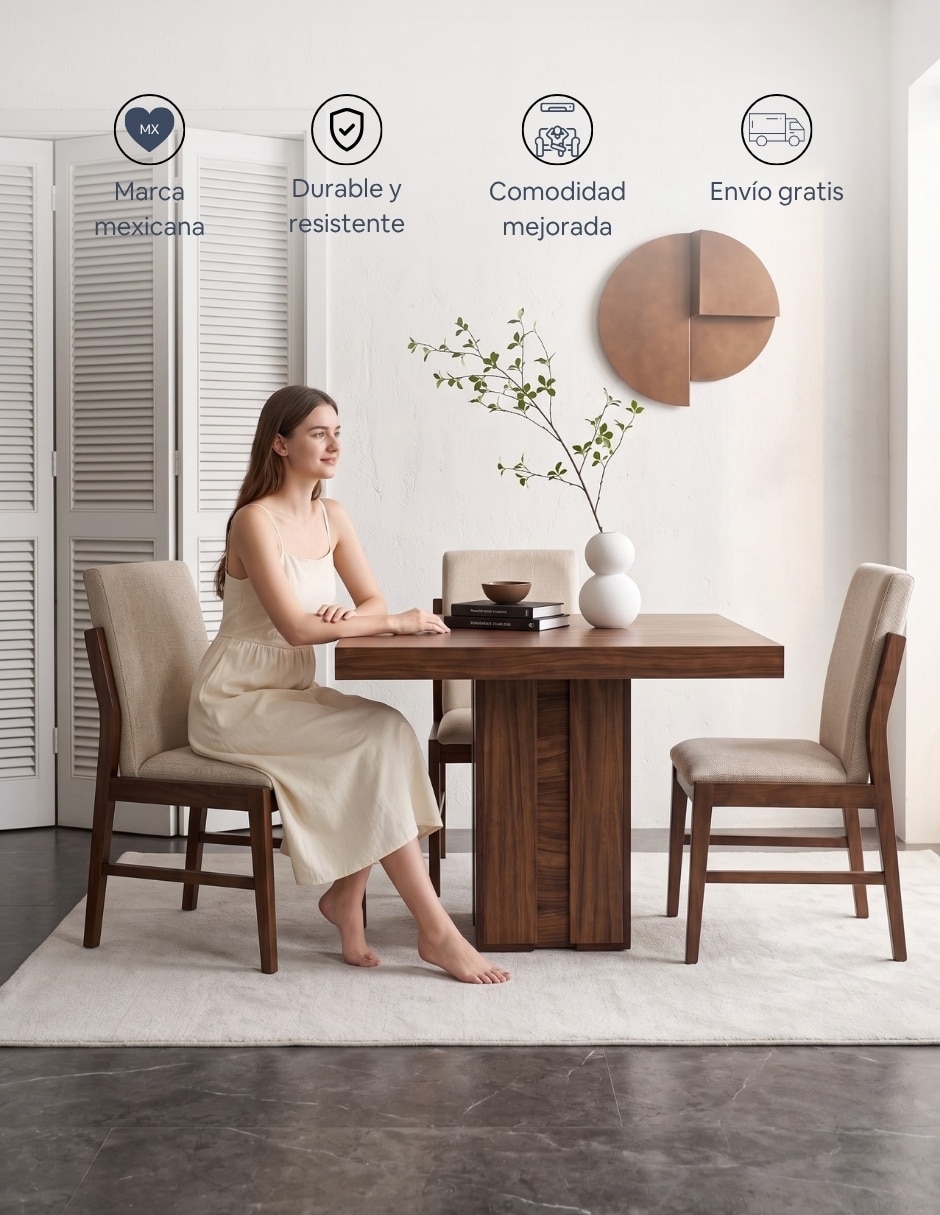 Comedor Cuba para 4 personas de 3