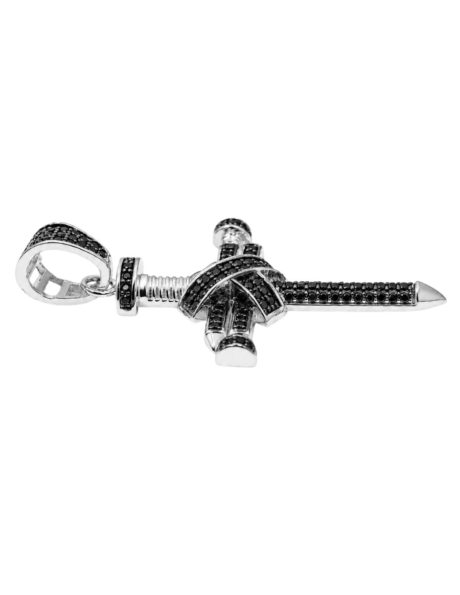 Dije de cruz de plata p 925 2