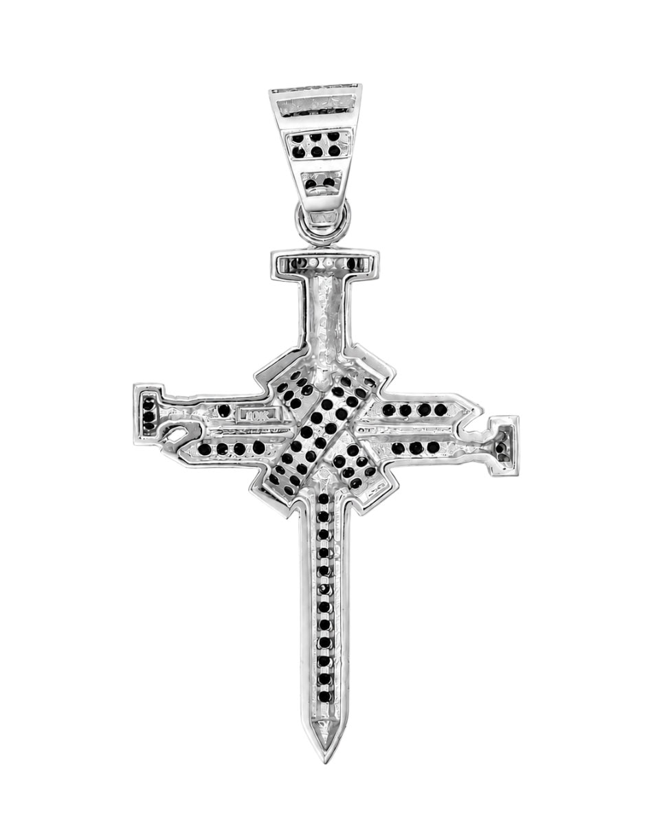 Dije de cruz de plata p 925 3