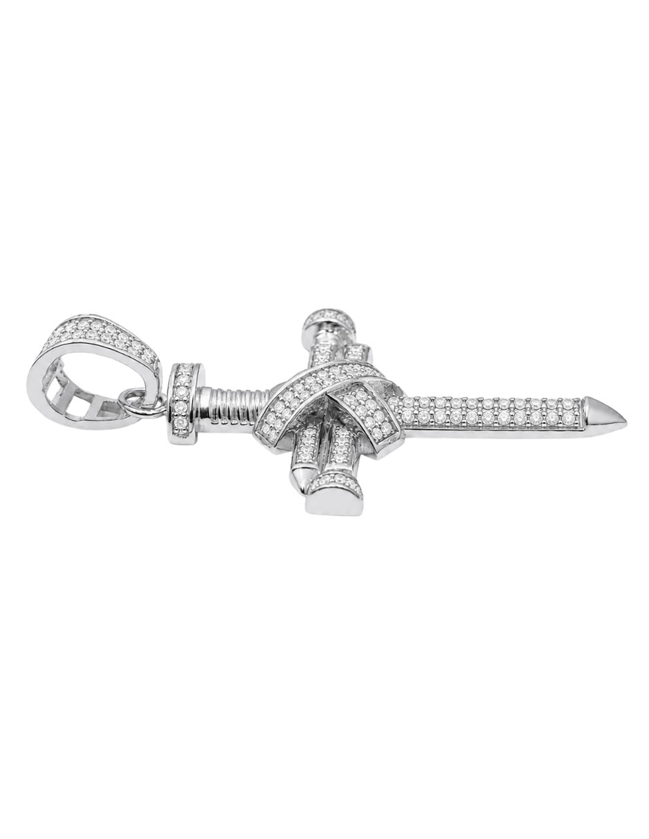 Dije de Cruz No aplica de Plata P 925 2