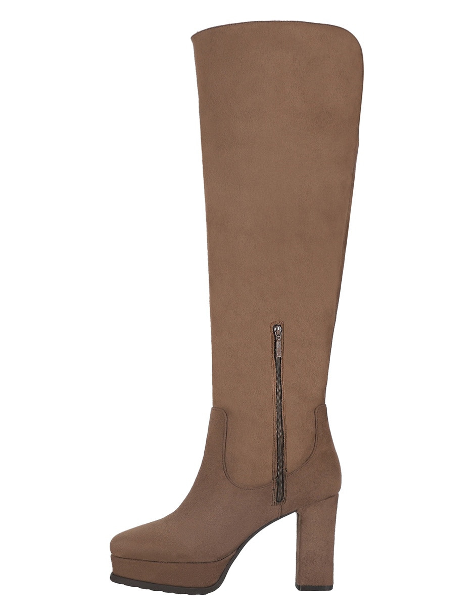 Bota abajo de la rodilla para mujer
