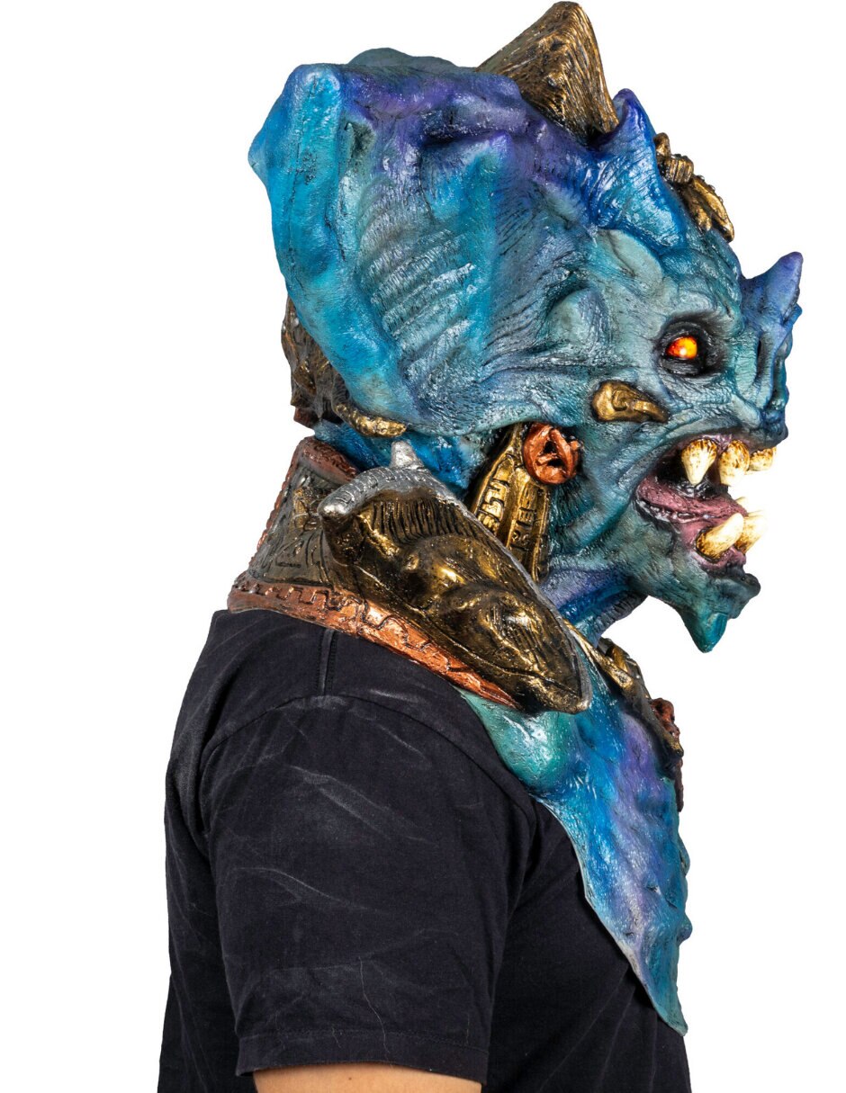 Máscara para disfraz de criatura mitologicafantasía nightmare makers 3