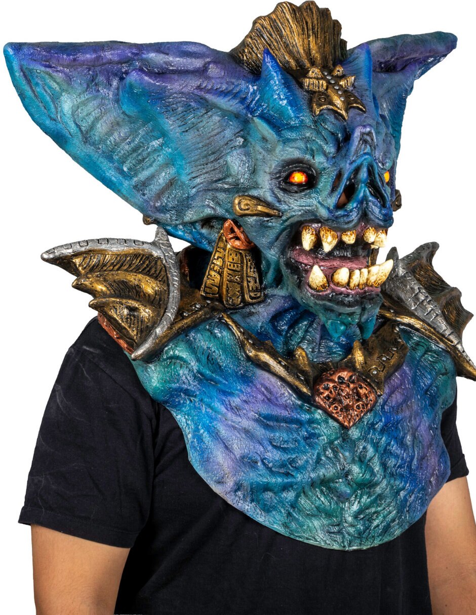 Máscara para disfraz de criatura mitologicafantasía nightmare makers 5