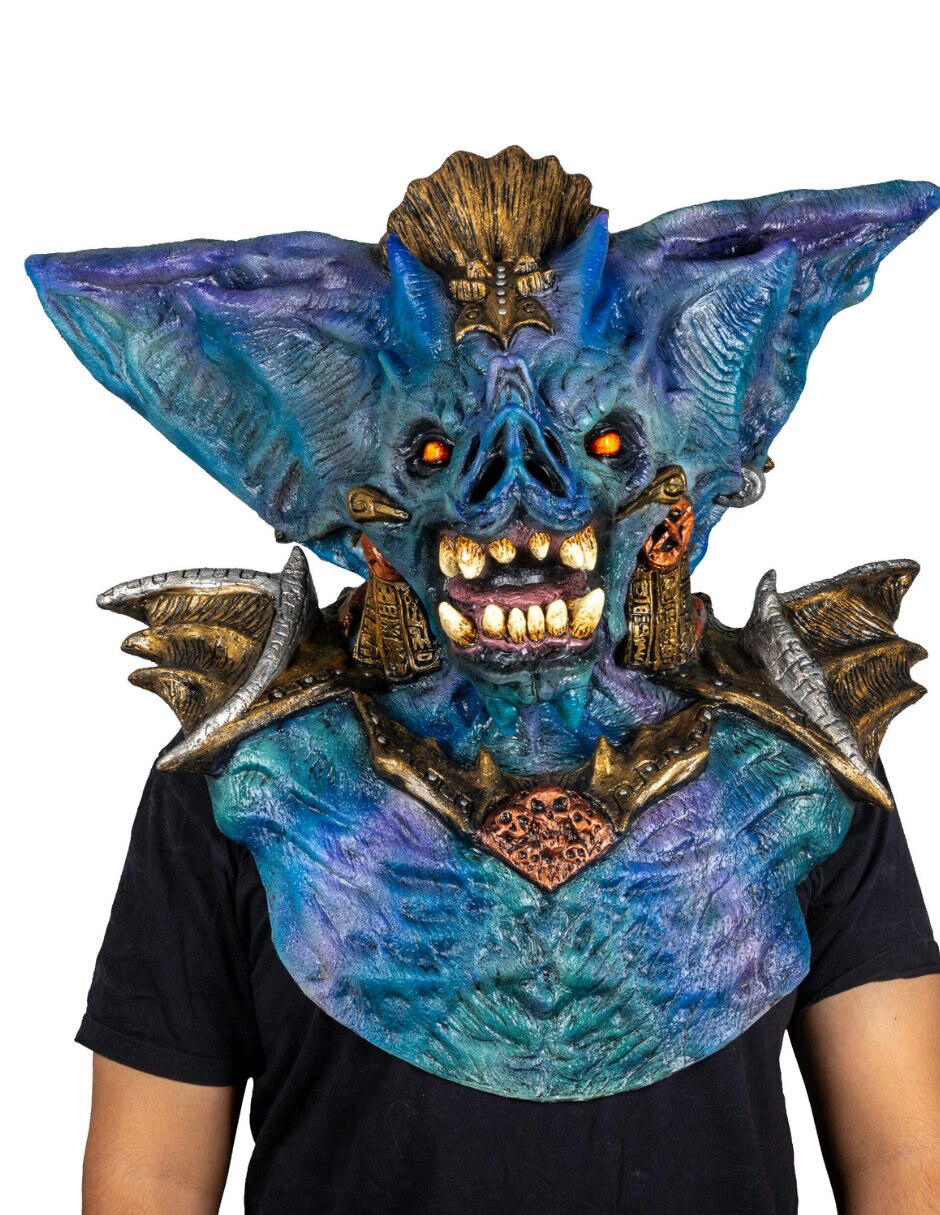 Máscara para disfraz de criatura mitologicafantasía nightmare makers 6