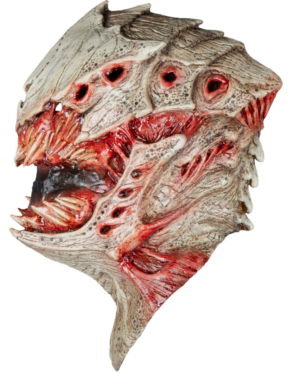 Máscara para disfraz de monstruo alien nightmare makers 7