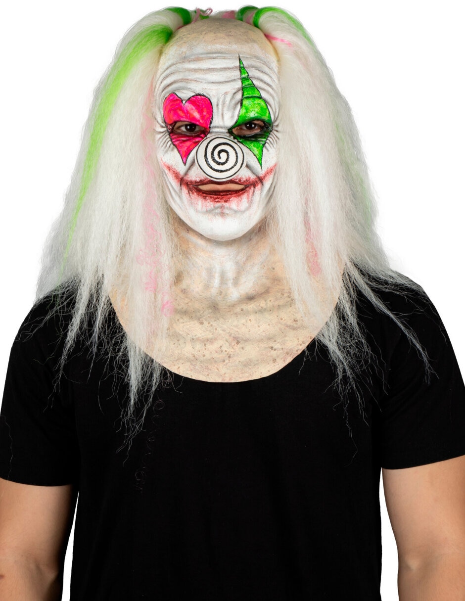 Máscara para disfraz de payaso de terror hyper mask