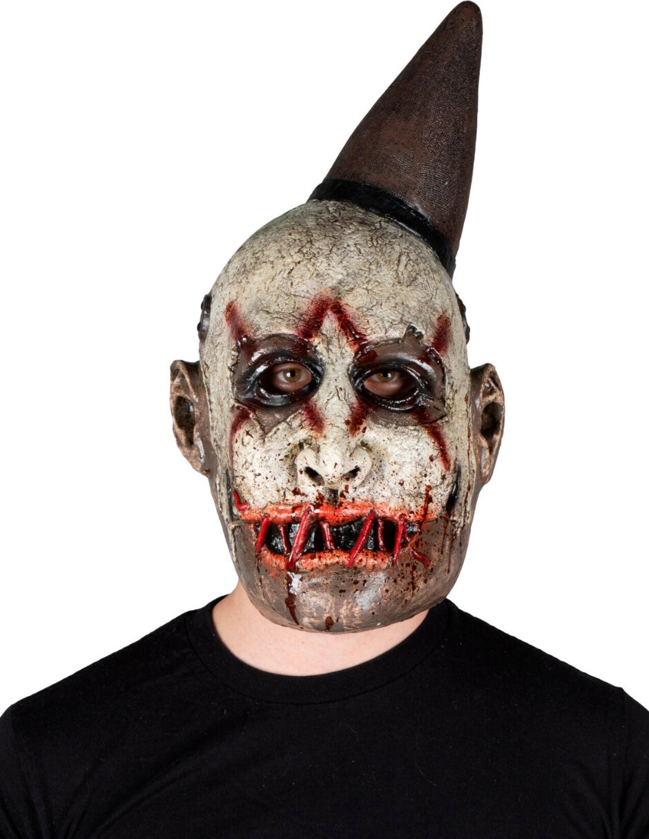 Máscara para disfraz de payaso duende 6