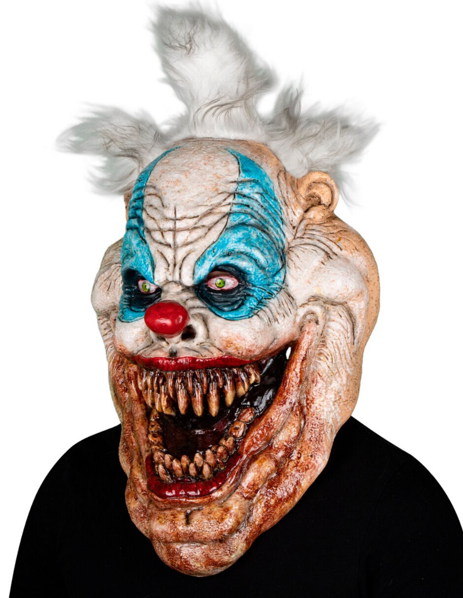 Máscara para disfraz de payaso gordo 4