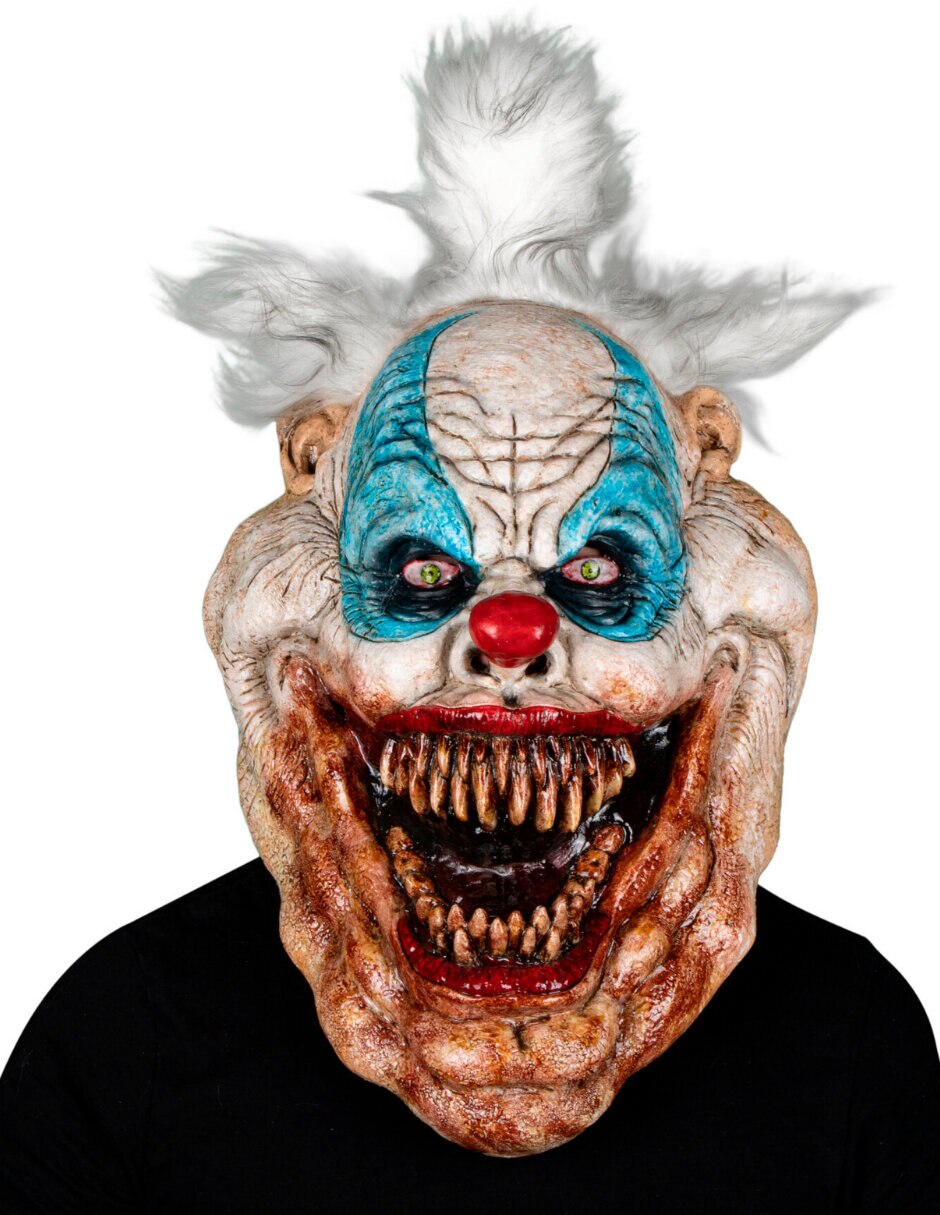 Máscara para disfraz de payaso gordo 6