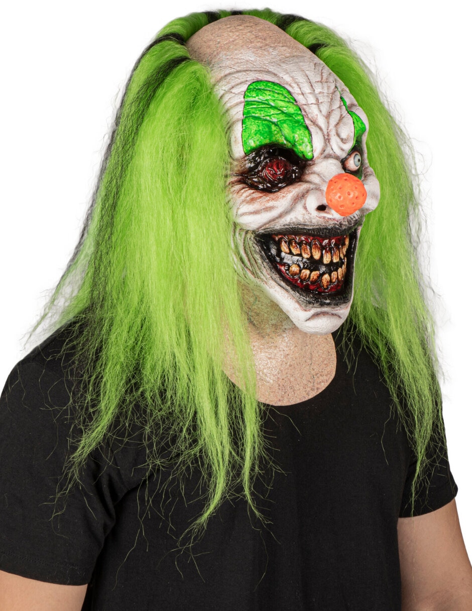 Máscara para disfraz de payaso aterrador 2