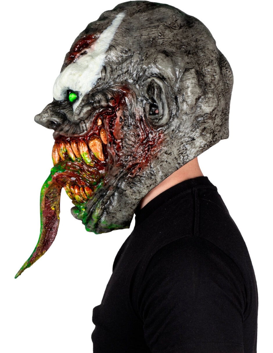 Máscara para disfraz de Payaso con lengua 3