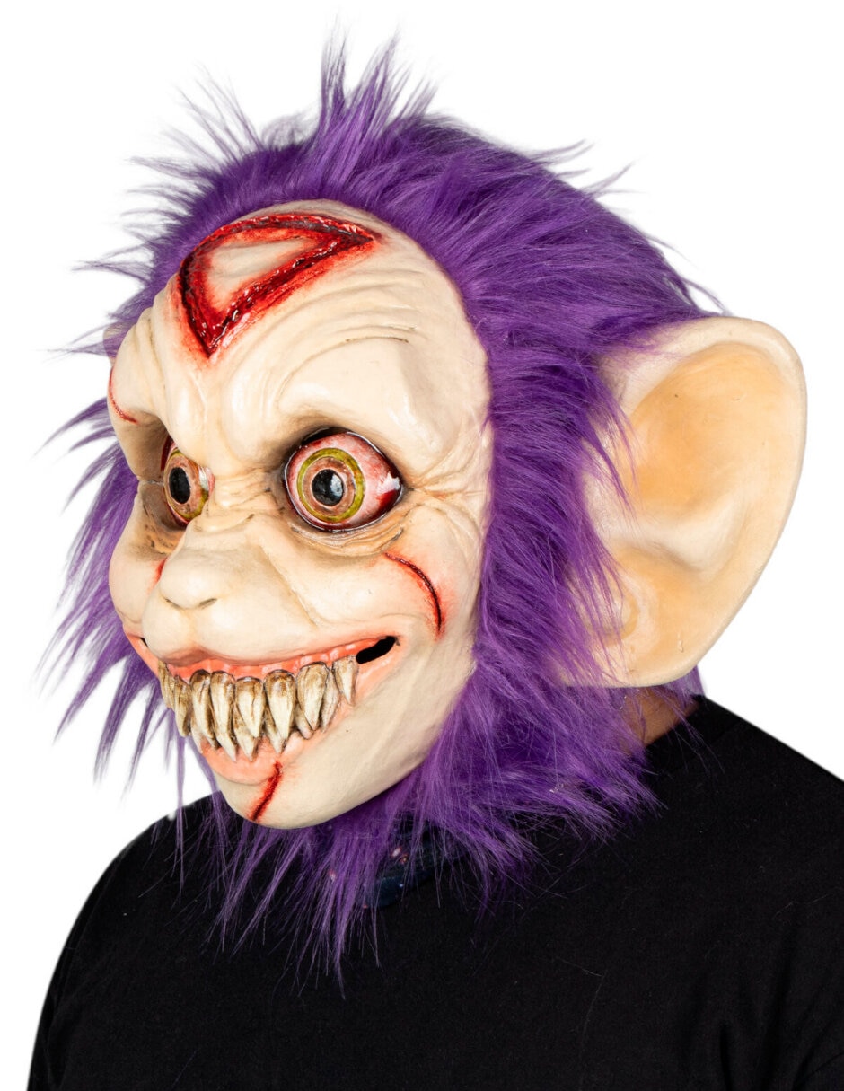 Máscara para disfraz de monstruo creepy 3
