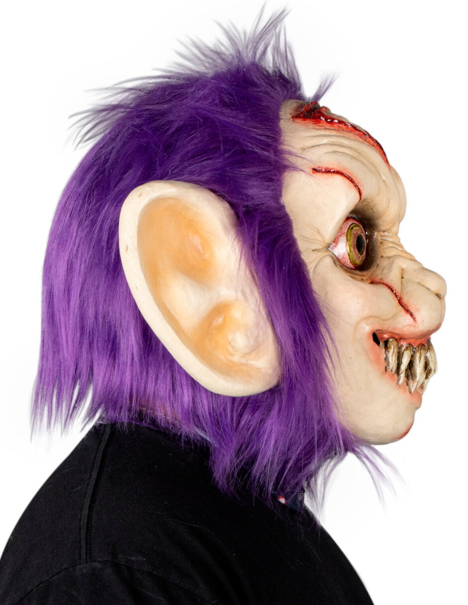 Máscara para disfraz de monstruo creepy 5