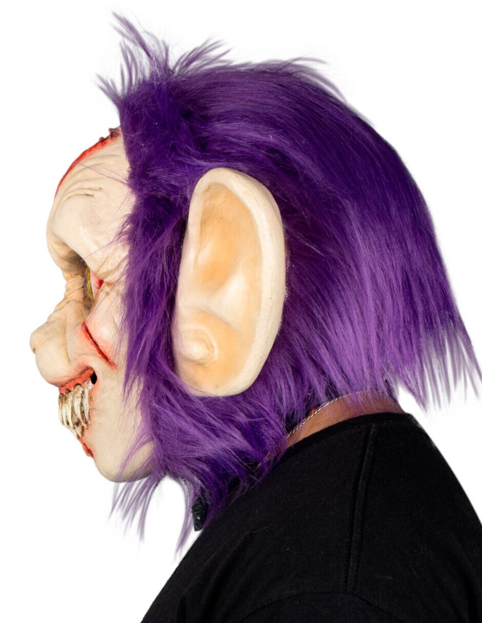Máscara para disfraz de monstruo creepy 7