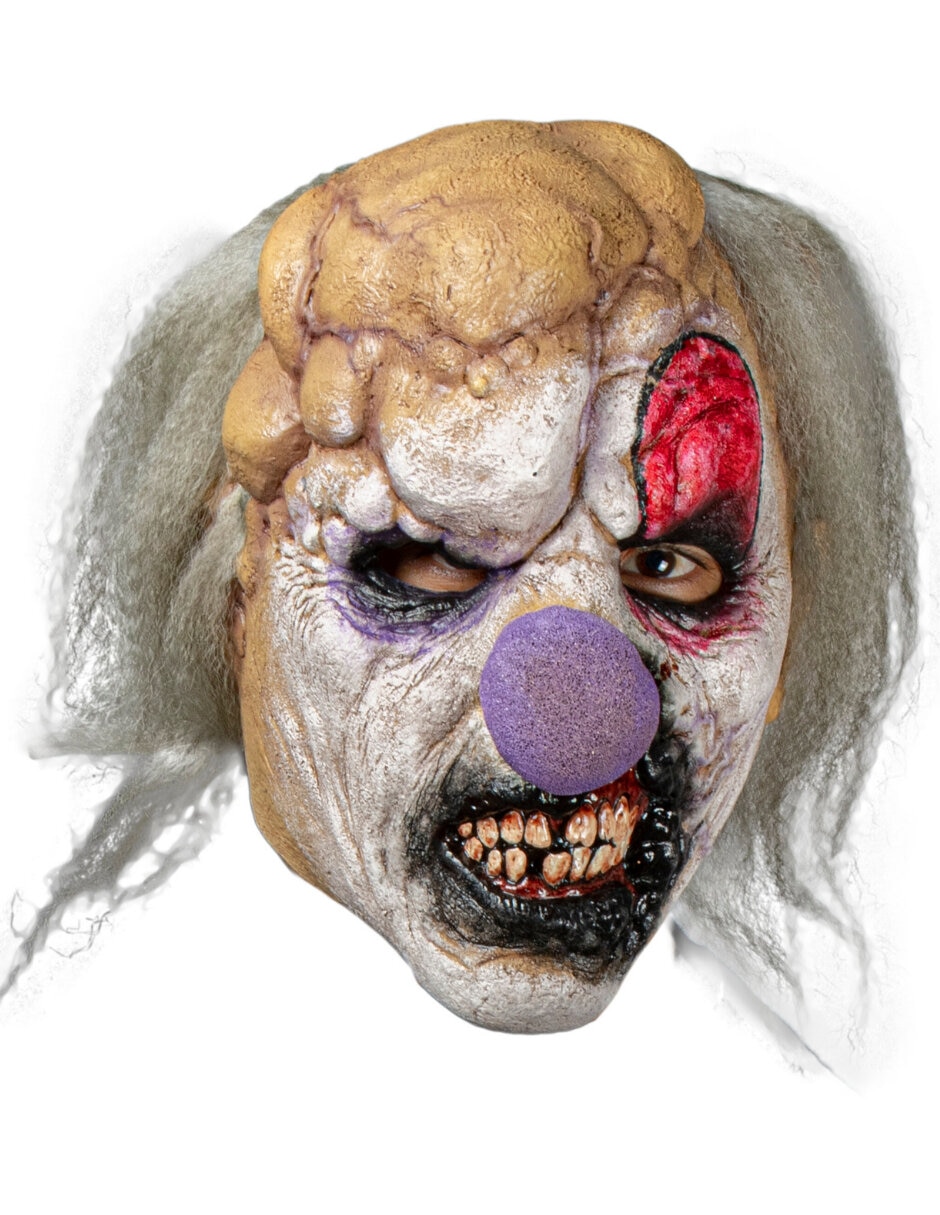 Máscara para disfraz de payaso deforme Máscara para disfraz de payaso deforme