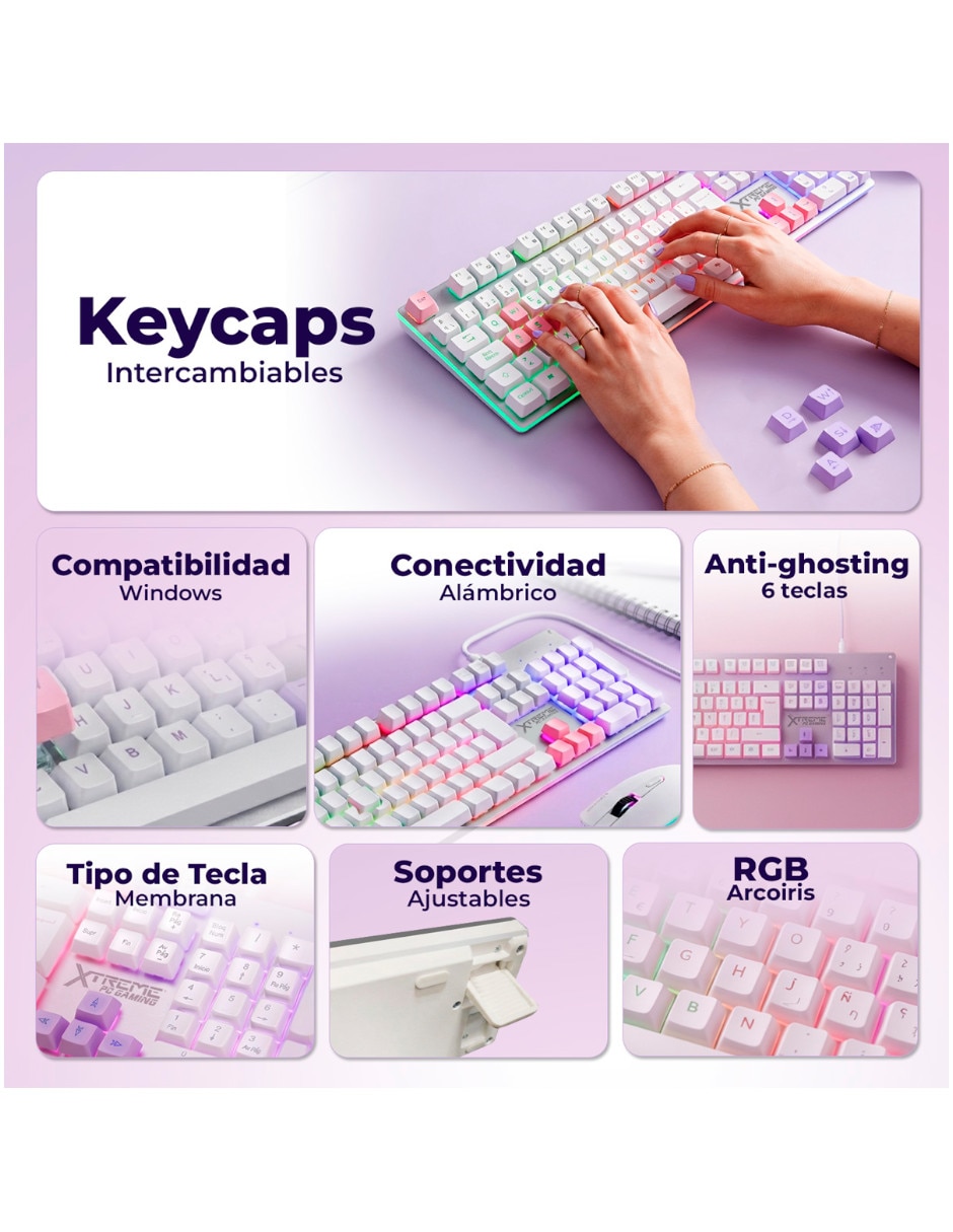 Mouse y teclado KXTGK2PL 3