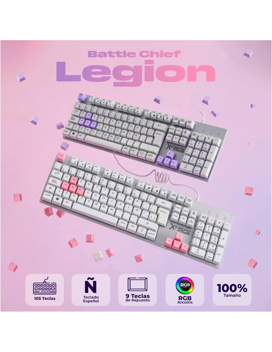 Mouse y teclado KXTGK2PL 5