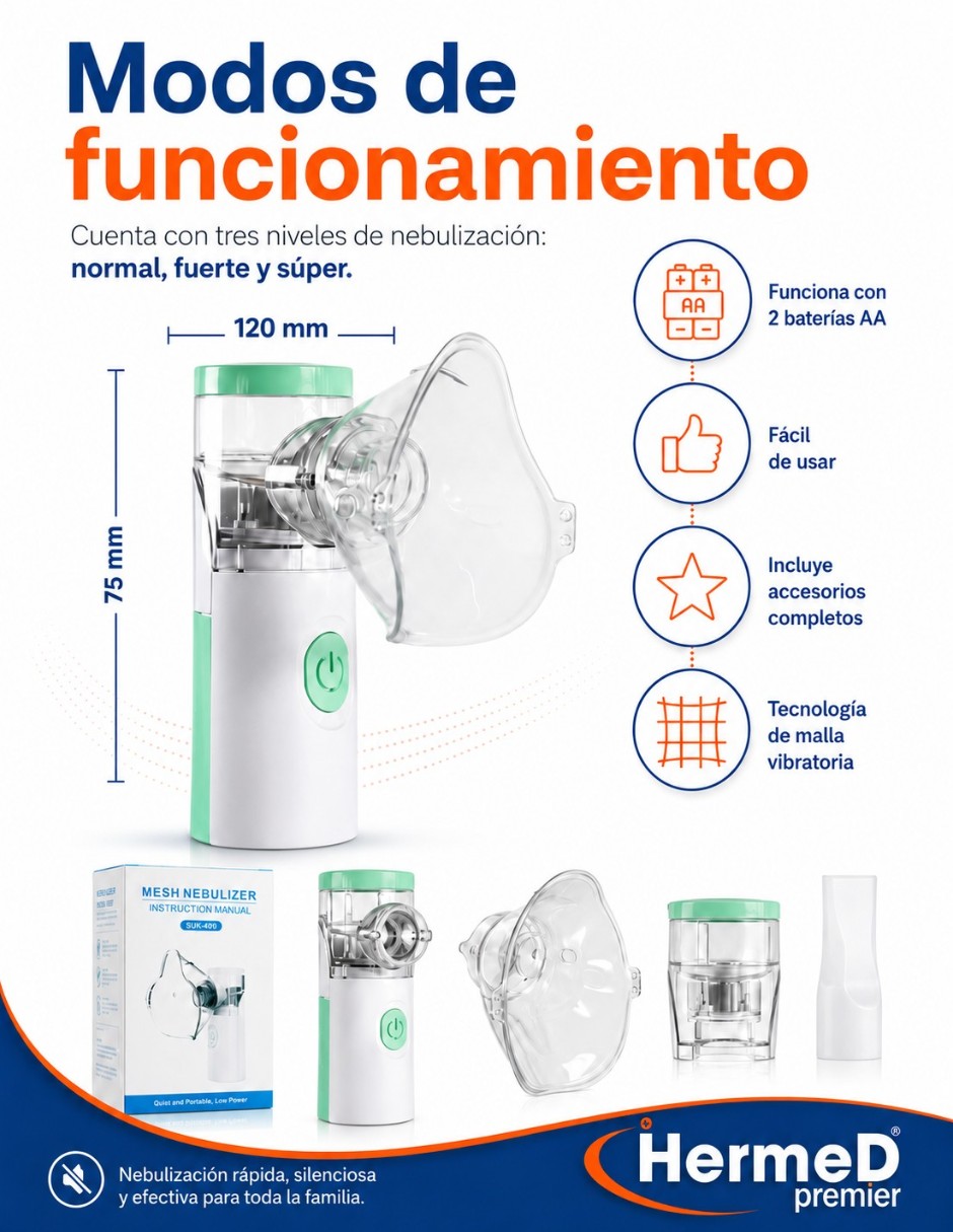 Nebulizador HD2041 5