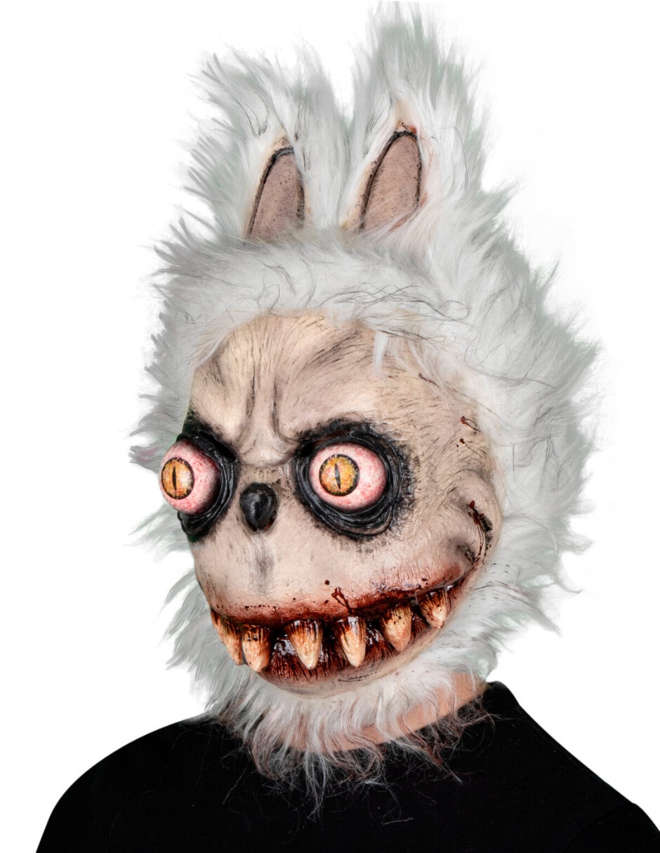 Máscara para disfraz de ciratura creepy 3
