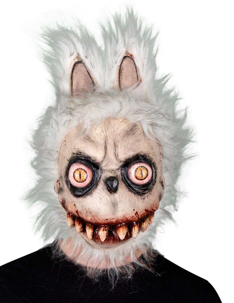 Máscara para disfraz de ciratura creepy 5