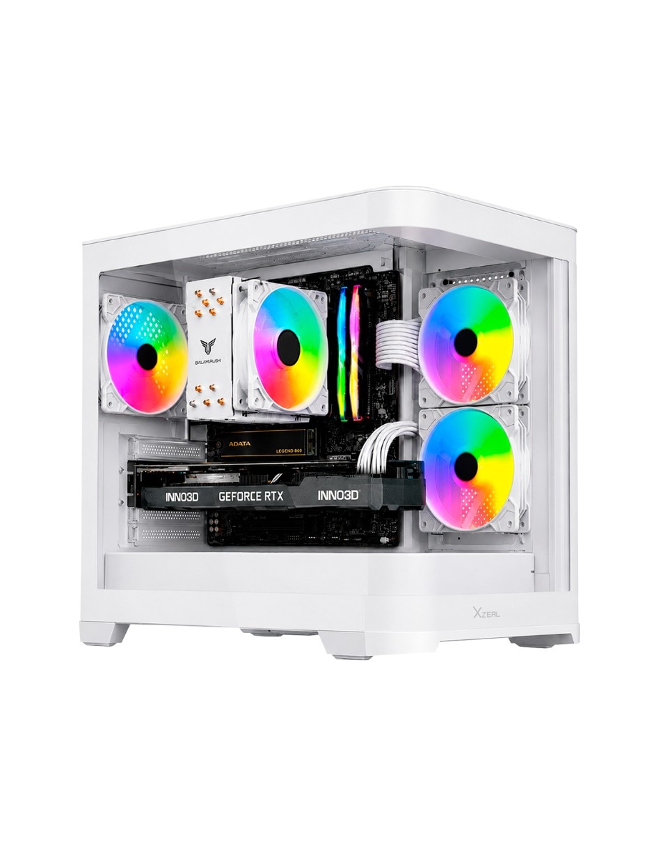 Computadora de escritorio Pc-083-H Amd Ryzen 7 Nvidia GeForce Rtx 5060 32 GB Ram 1 TB Ssd 3