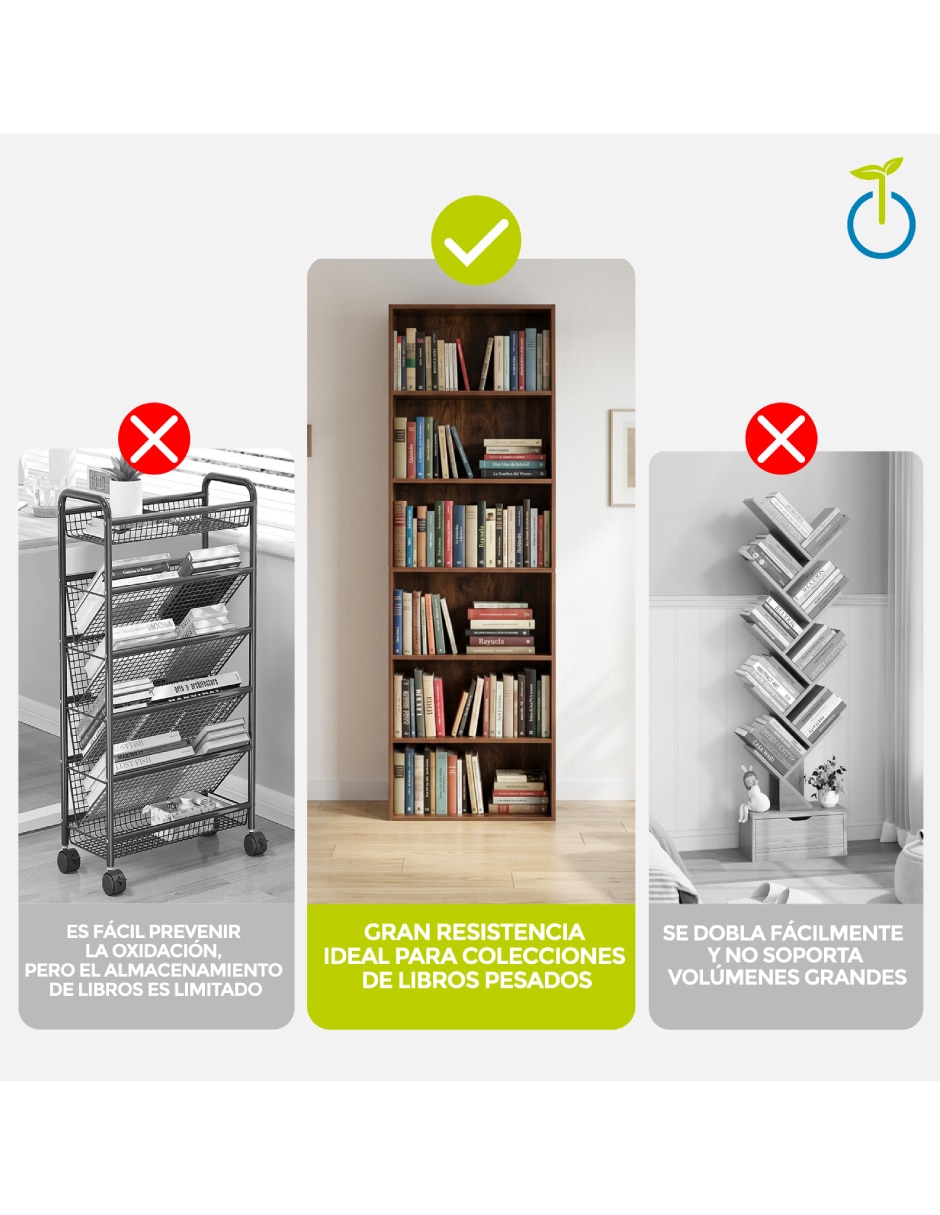 Librero armable de MDF 3