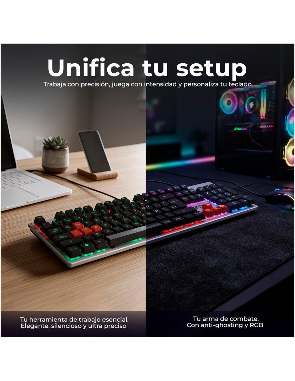 Mouse y teclado KXTGK2RB 4