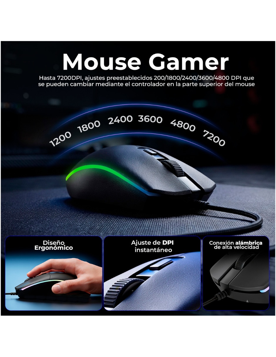 Mouse y teclado KXTGK2BK 4