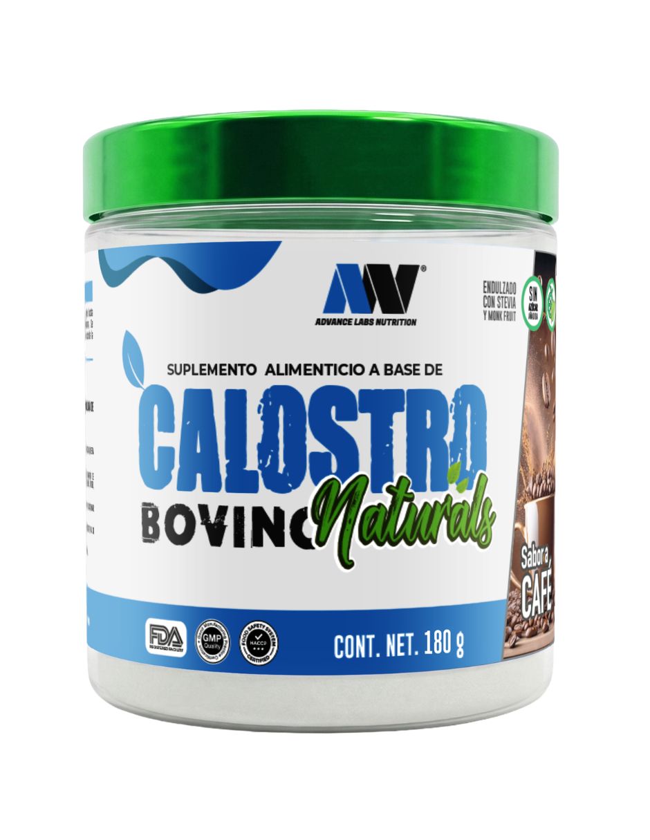 Calostro bovino naturals sabor café de 180g Calostro bovino naturals sabor café de 180g