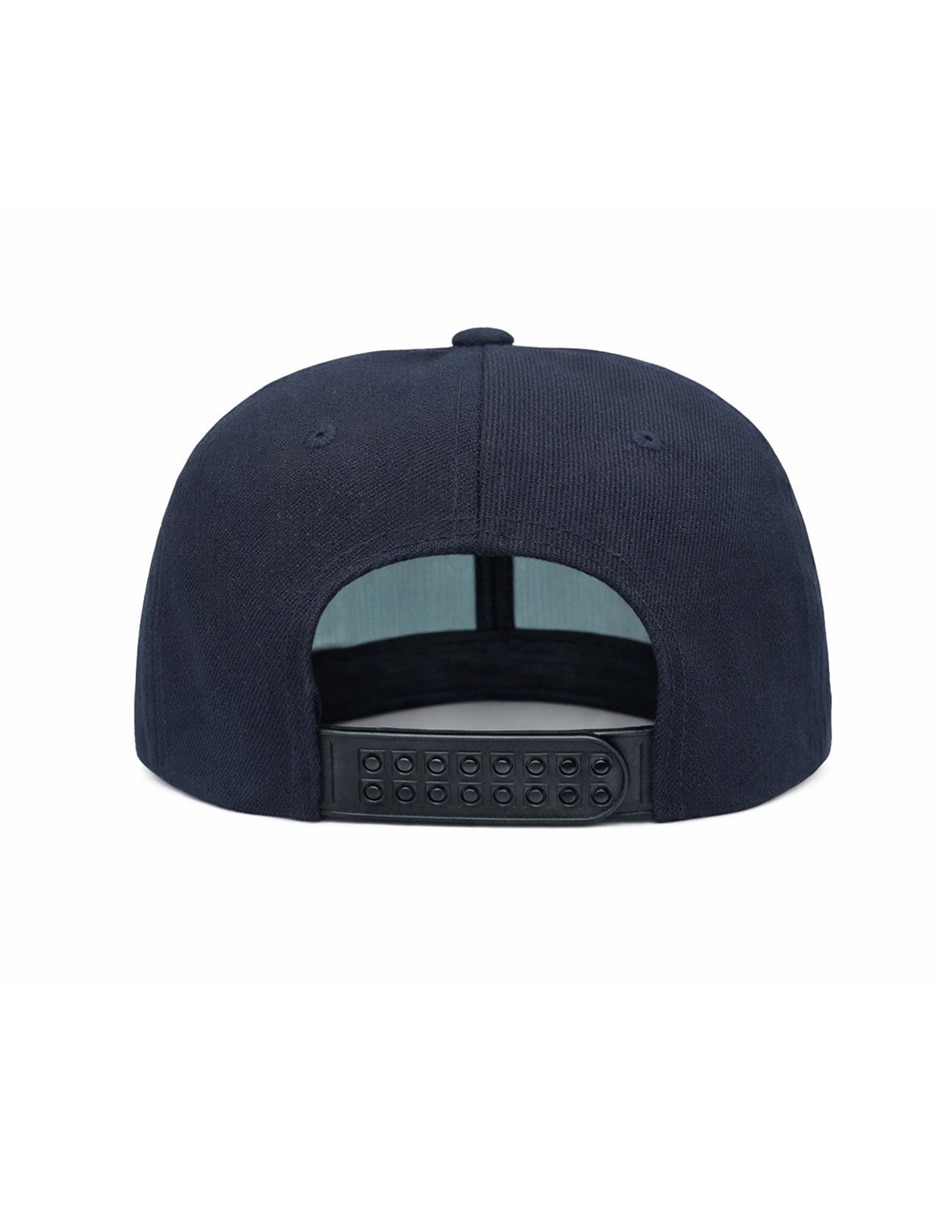 Gorra con visera plana para Casual GORRA NEGRA CON LOGO BLANCO " Sin equipo para Unisex 3