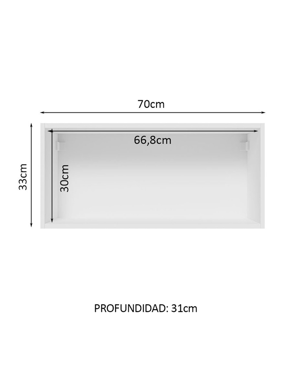 Alacena armable Lux MDP 10