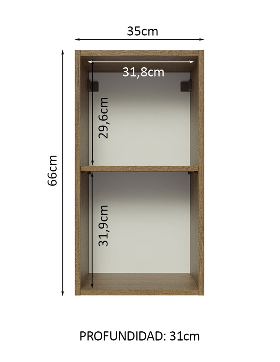 Alacena armable Lux MDP 11